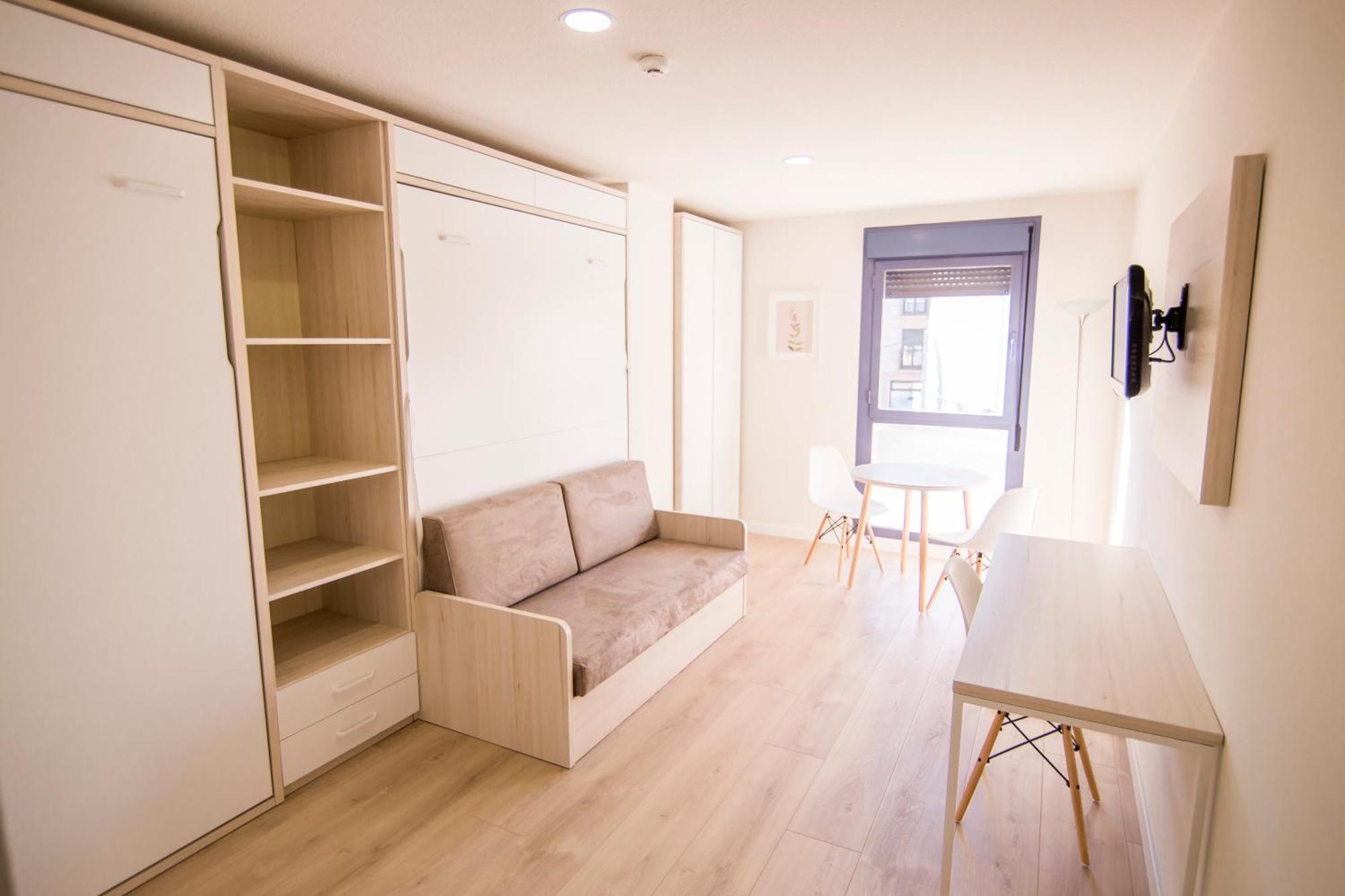 Apartamentos Plaza De Santiago - Estudios Turisticos - 1 Llave Pinto Dış mekan fotoğraf